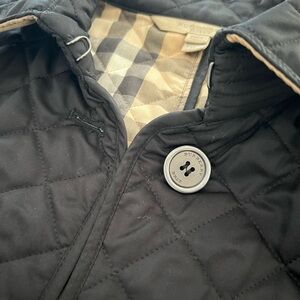 Women’s Burberry Brit Check Quilted Jacket